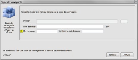 Backup Database-Fr